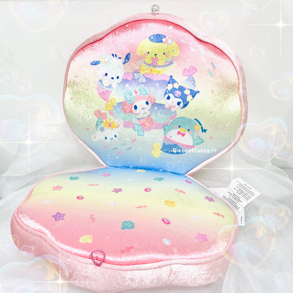 Sanrio Characters Mermaid Shell Cushion