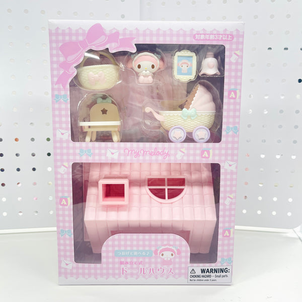 Sanrio My Melody Bedroom Doll House Figure Set