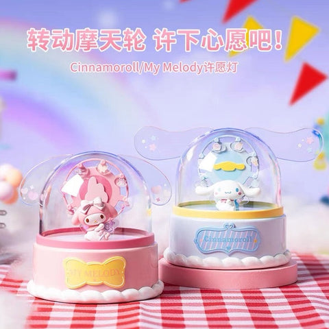 Sanrio Make a Wish Sky Wheel Light Music Box