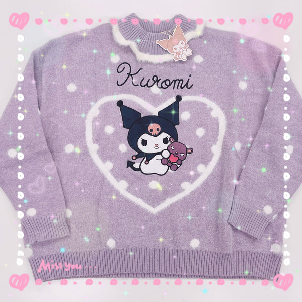 Sanrio Kuromi Pullover Sweater