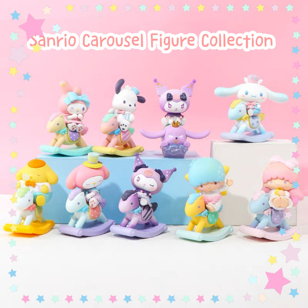 Sanrio Rocking Horse Carousel Figure Blind Box