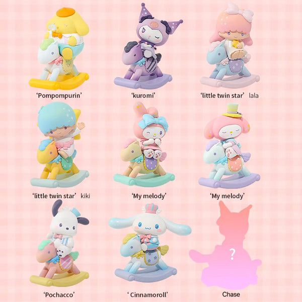 Sanrio Rocking Horse Carousel Figure Blind Box