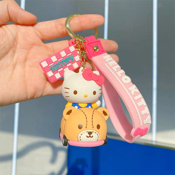 Sanrio Characters Bumper Car Keychain