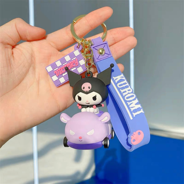 Sanrio Characters Bumper Car Keychain
