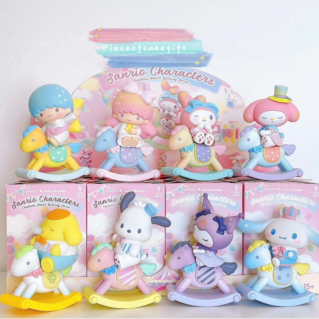 Sanrio Rocking Horse Carousel Figure Blind Box – Pieceofcake0716