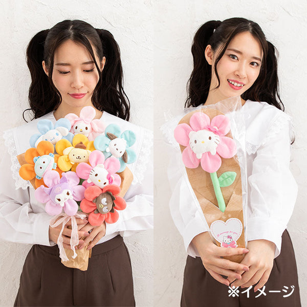 Sanrio Kuromi Flower Mascot With Chain