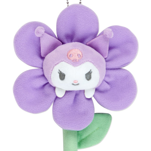 Sanrio Kuromi Flower Mascot With Chain