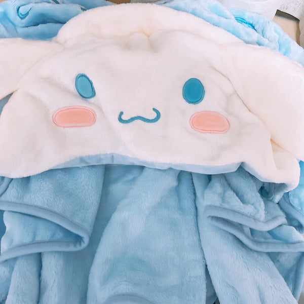Miniso x Sanrio Cinnamoroll Hoodie Blanket