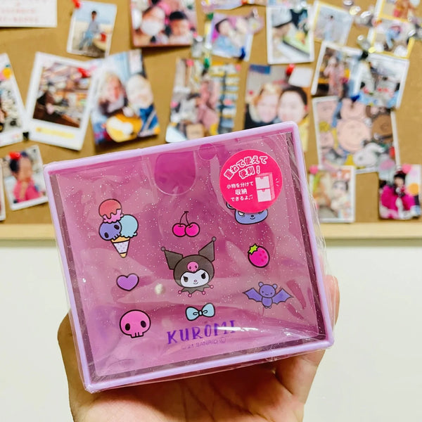 Sanrio Characters Glitter Stackable Cube Drawer