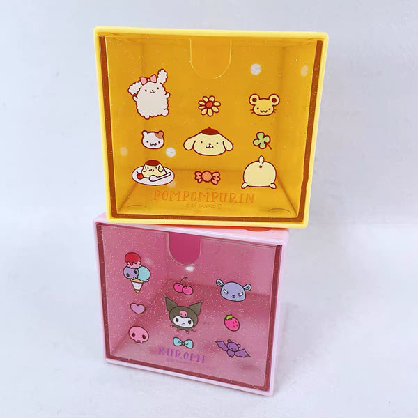 Sanrio Characters Glitter Stackable Cube Drawer