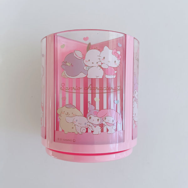 Sanrio Mix Characters Rotating Desk Pen/ Pencil Holder Stand