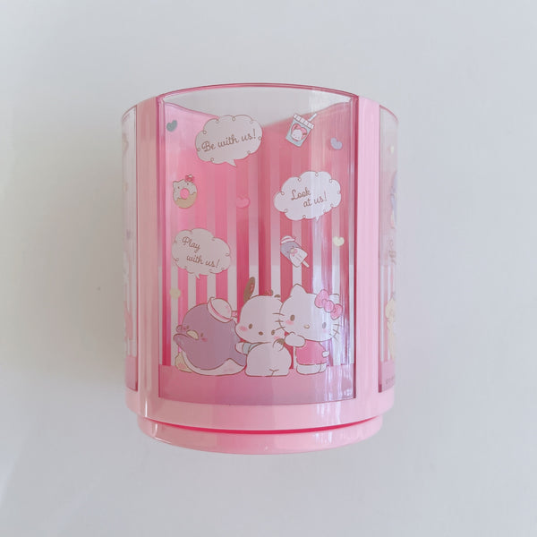 Sanrio Mix Characters Rotating Desk Pen/ Pencil Holder Stand
