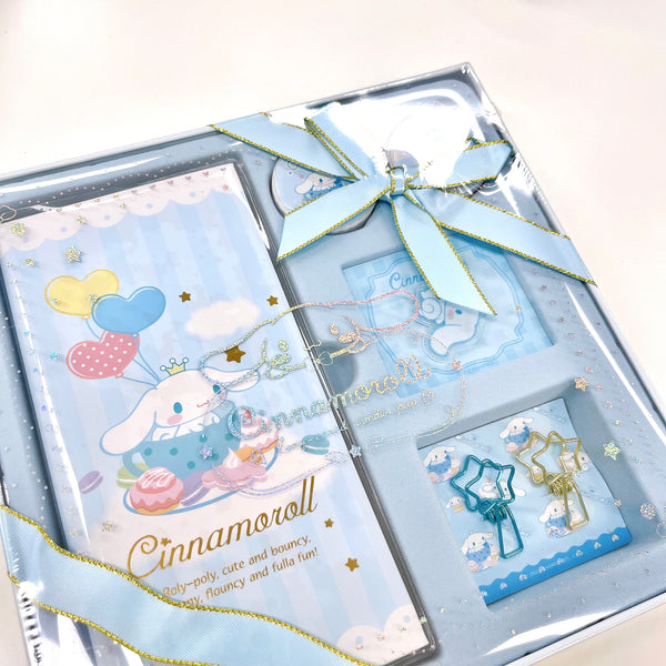 Miniso x Sanrio Cinnamoroll's Birthday Notebook Gift Set