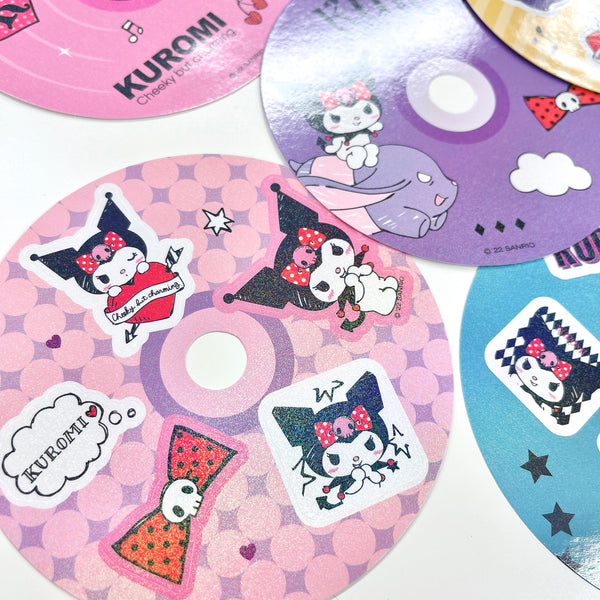 Sanrio Characters Decorative CD Stickers Pack
