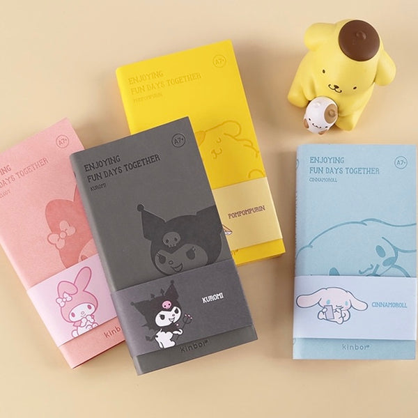 Miniso x Sanrio PU Leather Pocket Notebook Planner