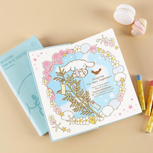 Miniso x Sanrio PU Leather Pocket Notebook Planner