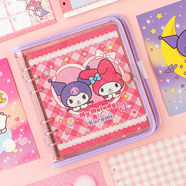 [SanrioKorea] Lined Character Notebook (Kuromi, My Melody, Cinamoroll)