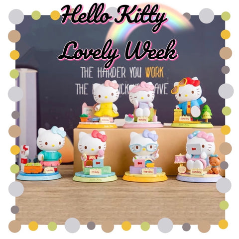 Sanrio Hello Kitty Lovely Week Blind Box Figure