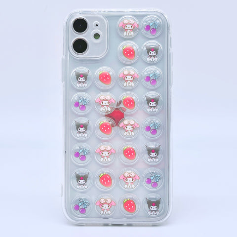 Sanrio Characters Bubble iPhone Case - 11 pm/12/12pm