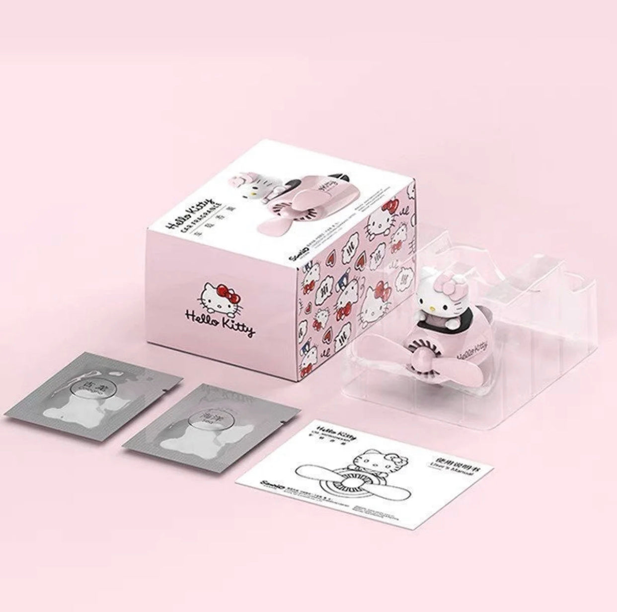 Sanrio Hello Kitty Car Air Freshener Set