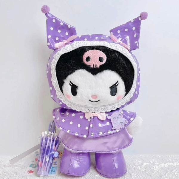 Sanrio Raincoat Flurry Kuromi Plush
