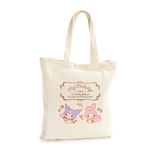 Sanrio My Melody x Kuromi Canvas Tote Bag