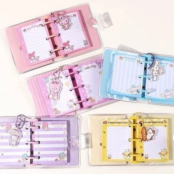 Sanrio Mini Pocket 3 Ring Binder Diary