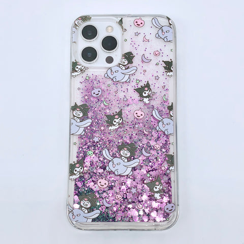 Kawaii Glitter Liquid iPhone Case - 11 Pro/ 11 pro Max