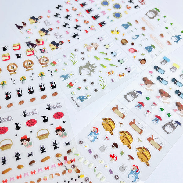 Ghibli Decorative Diary Planner Stickers