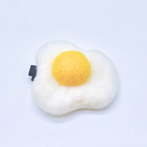 Kawaii Handmade Egg Hair Clip