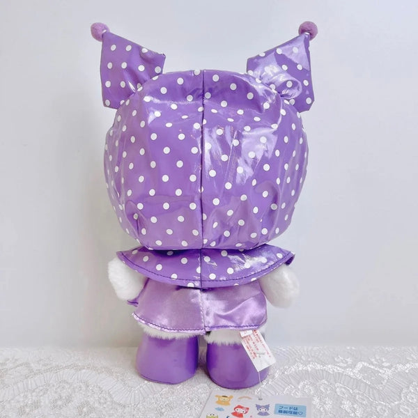 Sanrio Raincoat Flurry Kuromi Plush