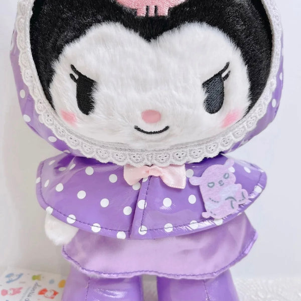 Sanrio Raincoat Flurry Kuromi Plush