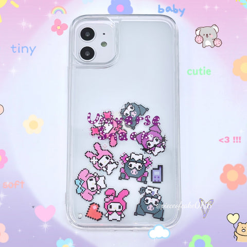 Kawaii Protective Flowing iPhone Case - 11 / 12 pro Max
