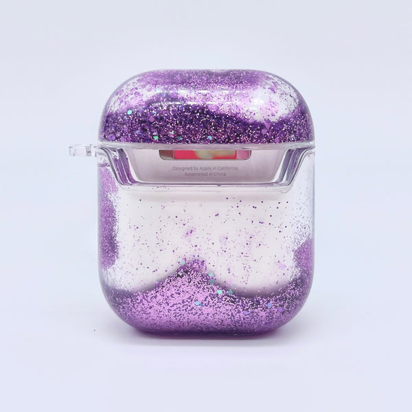 Kawaii Glitter Liquid AirPods 1,2 Case Cover