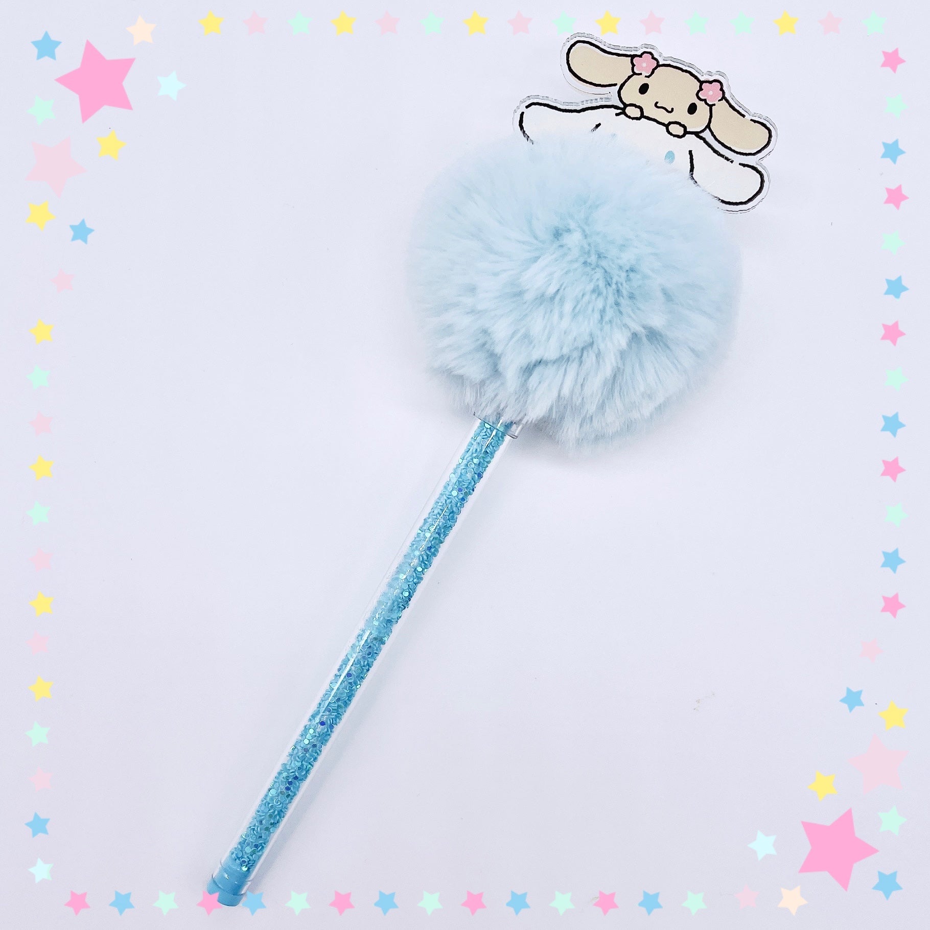 Sanrio Fluffy Pom Pom Ballpoint Pen