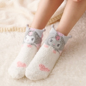 Sanrio Characters Plush Slipper Sock