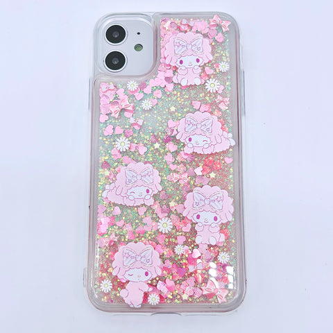 Kawaii Glitter Liquid iPhone Case - 11 Pro / 11 Pro Max