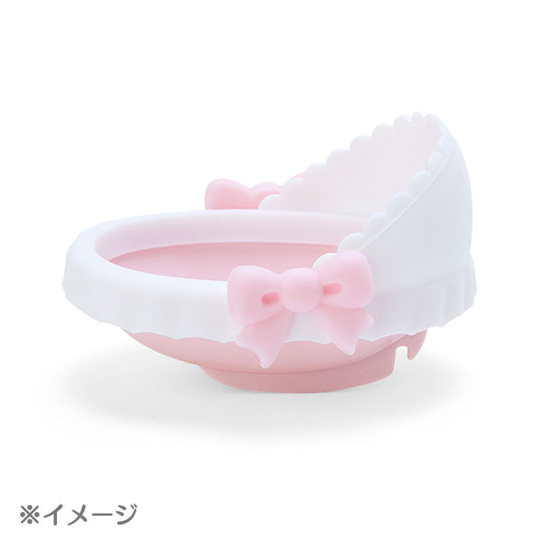 Sanrio Kuromi Baby in Bassinet Mascot 2023