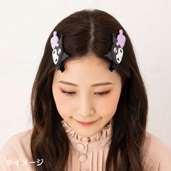 Sanrio Kuromi Big Hair Clip Set