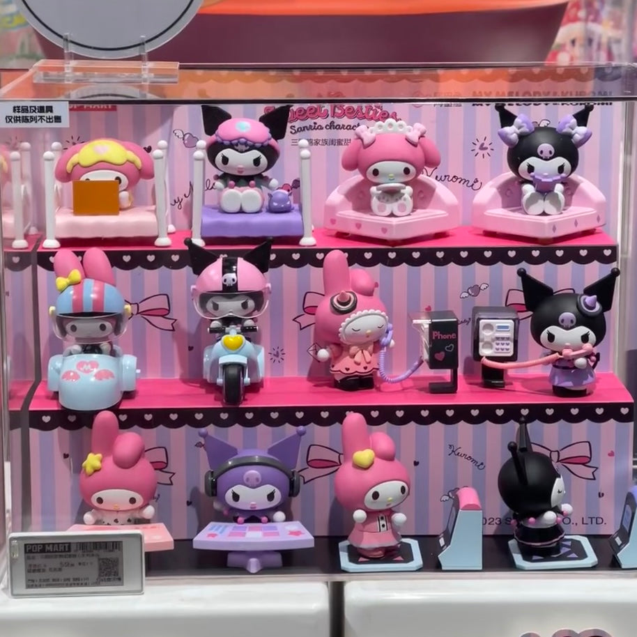 Sanrio Sweet Besties Kuromi & My Melody Figure Blind Box