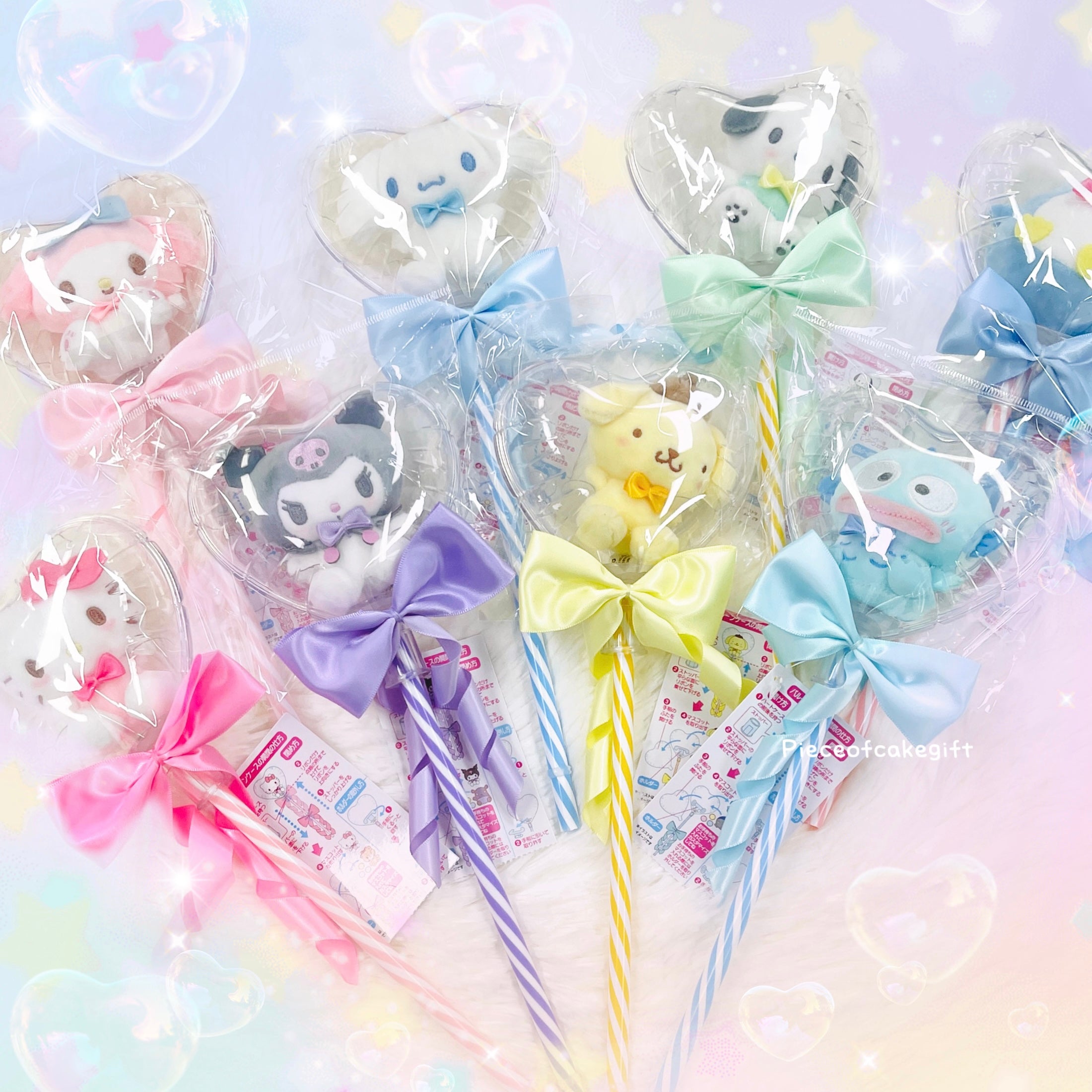 Sanrio Hangyodon Fairy Stick Ballon Mascot