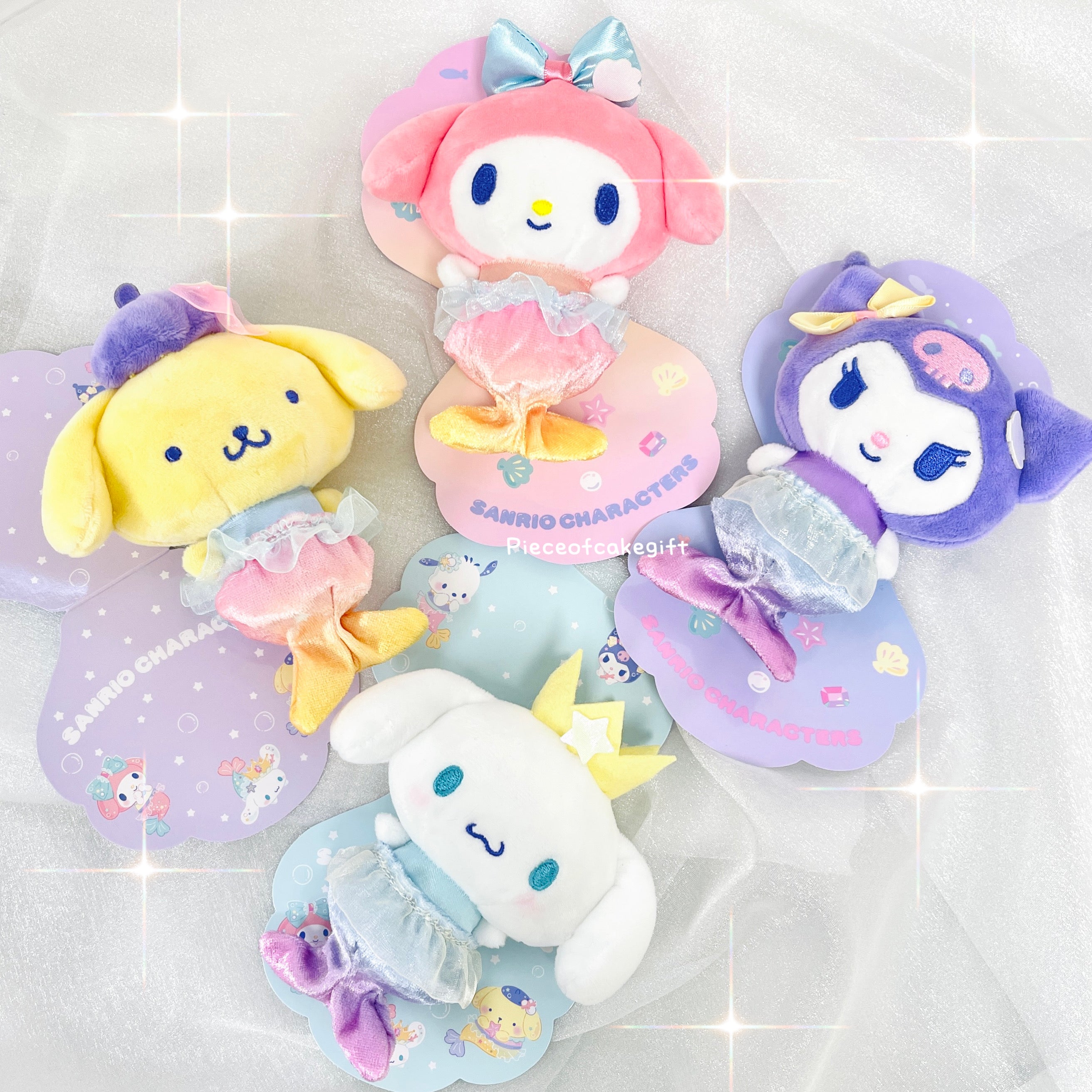 Sanrio Detachable Mermaid Pompompurin Mascot