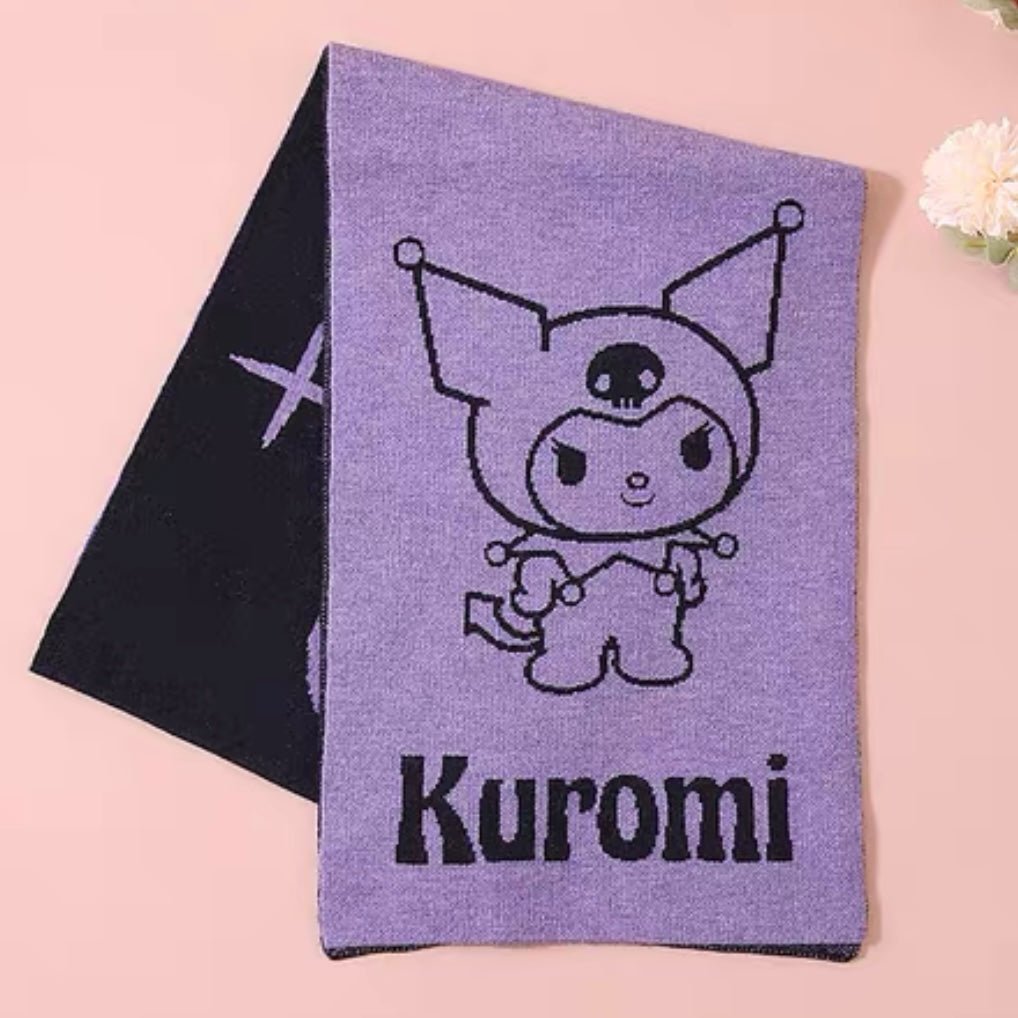 Sanrio Kuromi Scarf