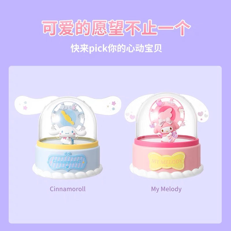 Sanrio Make a Wish Sky Wheel Light Music Box