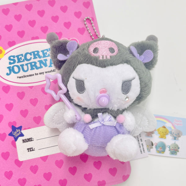 Sanrio Gem Angel Kuromi Mascot