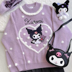 Sanrio Kuromi Pullover Sweater