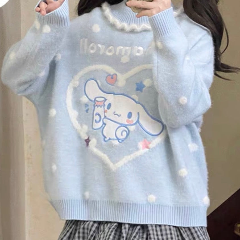 Sanrio Cinnamoroll Pullover Sweater