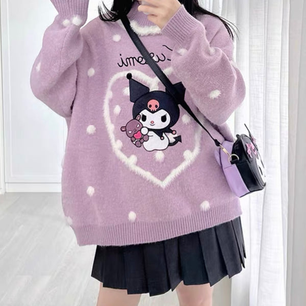 Sanrio Kuromi Pullover Sweater