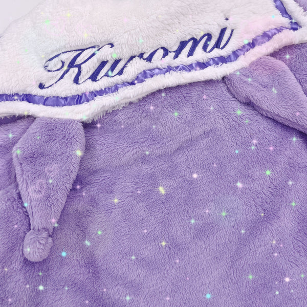 Kuromi Sailor Fleece Nightgown