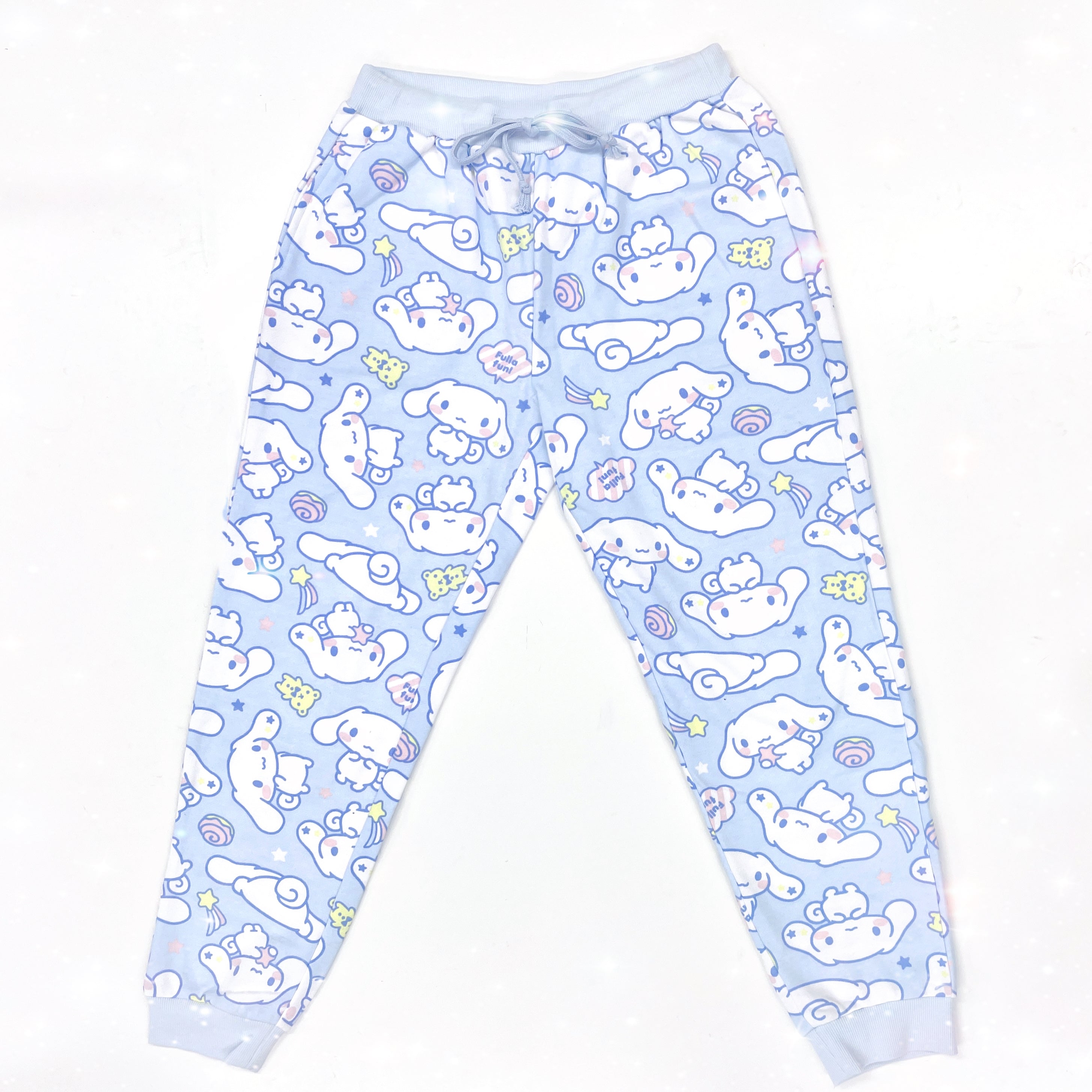 Sanrio Cinnamoroll Montage Drawstring Jogging Pants